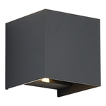 SL9513.701.01 Светильник уличный настенный ST-Luce серый/серый LED 1*10W 2700K