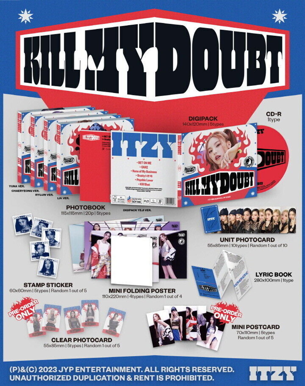 ITZY - KILL MY DOUBT [DIGIPACK] (Юна ver.)