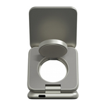 Складная зарядная станция MagSafe Magssory Fold Pro для iPhone, Apple Watch и AirPods (Qi2) Беспроводная зарядка: Qi 15 Вт, Qi 5 Вт, магнитное крепление для быстрой зарядки Apple Watch (Qi 5 Вт). Проводная зарядка: нет. Сертификация Qi2. Отсутствует LED-и