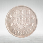 Portugal, 10 Escudos, 1972, VF