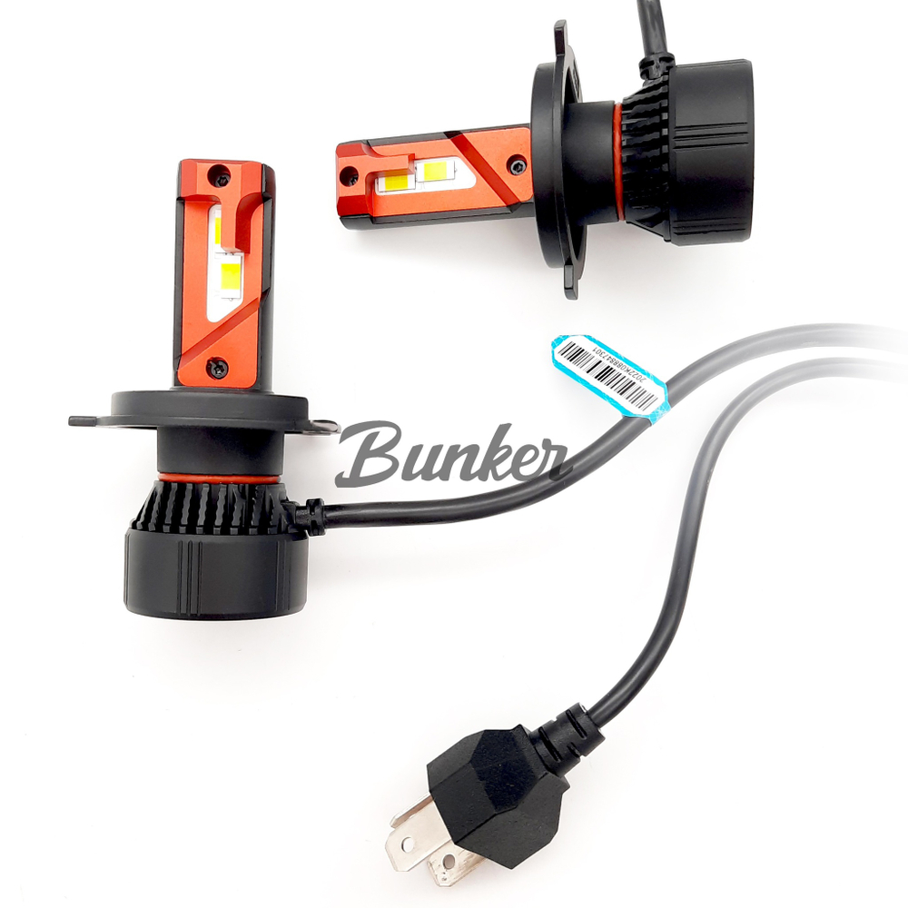 Светодиодные автомобильные LED лампы Sariti Y1 H4 5500K,12V