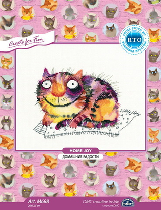 "Домашние радости"-M688  вышивка