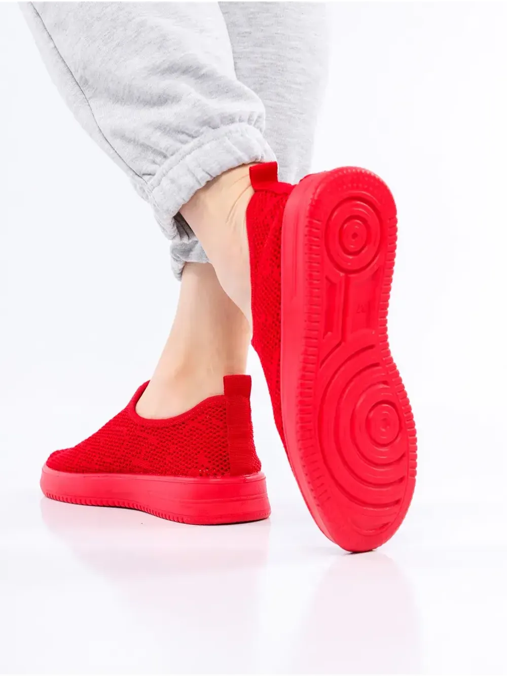 Слипоны летние текстильные