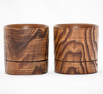 Бокалы для виски из натурального дерева вяз (карагач)