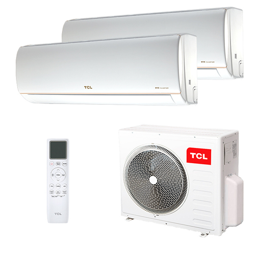 Мультисплит система на 2 комнаты TCL TACM-09HRID/E1 x 2 / TACM2O-14HID