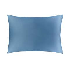 Набор наволочек из премиального сатина джинсово-синего цвета из коллекции essential, 50х70 см