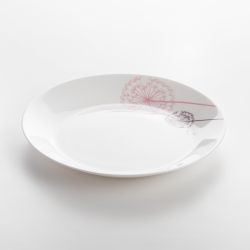 Тарелка White Fox WF-STD19 Summertime десертная опаловая с деколью 19 см. | White Fox