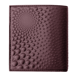 Кошелек мини «Bubbles». Цвет баклажан