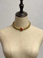 Колье с красной вставкой Givenchy
