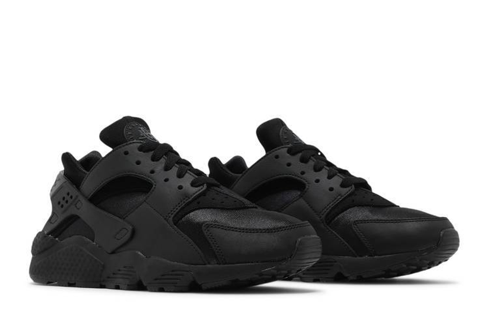 Кроссовки Nike Air Huarache "Triple Black" Tpu (Женская размерная сетка)