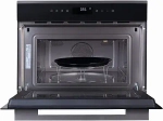 Компактный духовой шкаф с СВЧ и грилем Graude Premium BWG 45.0 E