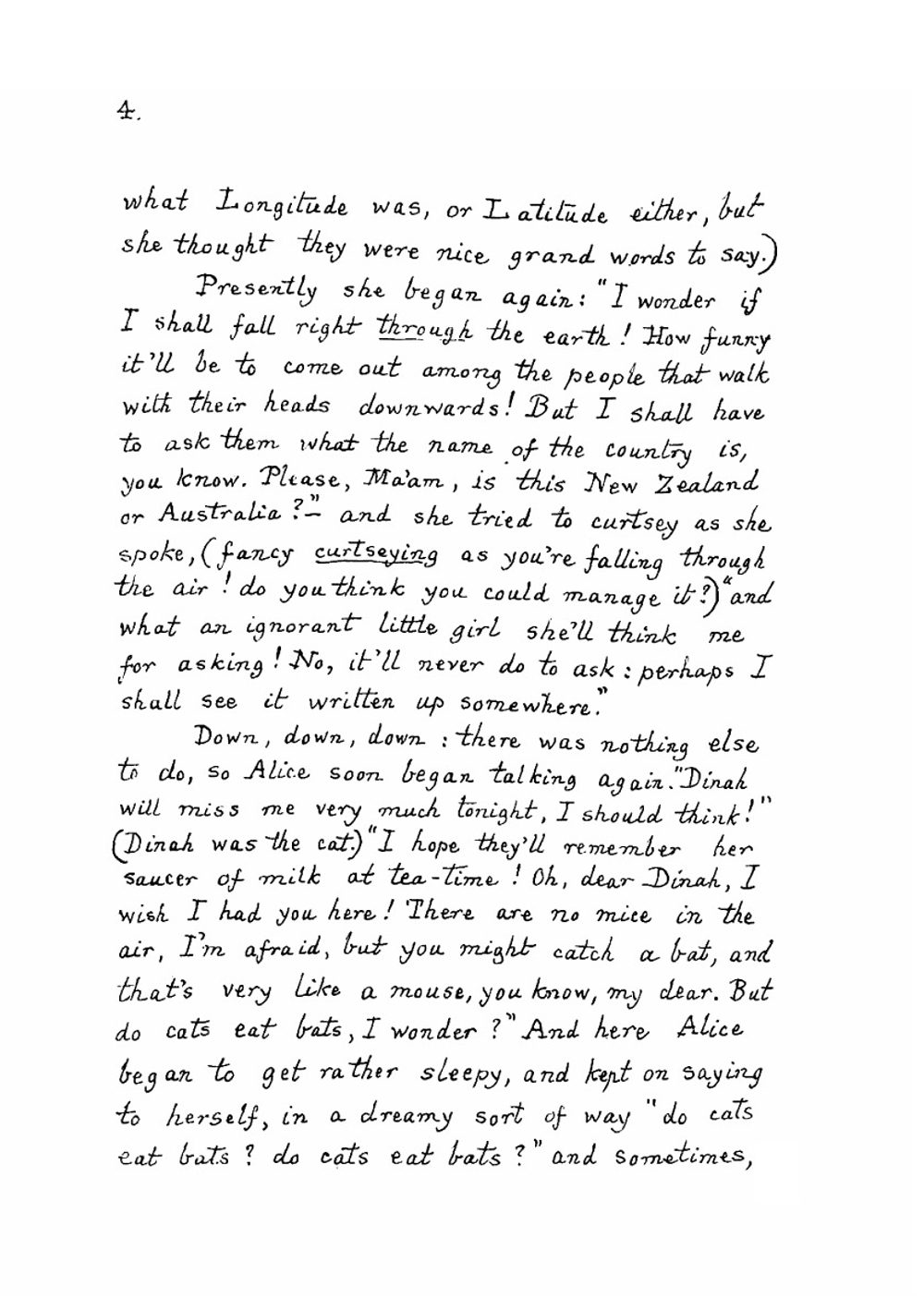 Alice's Adventures Under Ground | Lewis Carroll