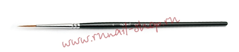 Кисть для геля Gel Synthetic GNR №0