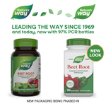 Nature's Way, свекла, 100 веганских капсул (0,5 г в 1 капсуле)