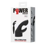 Черная насадка для wand-вибратора 10,5см Baile BI-014349