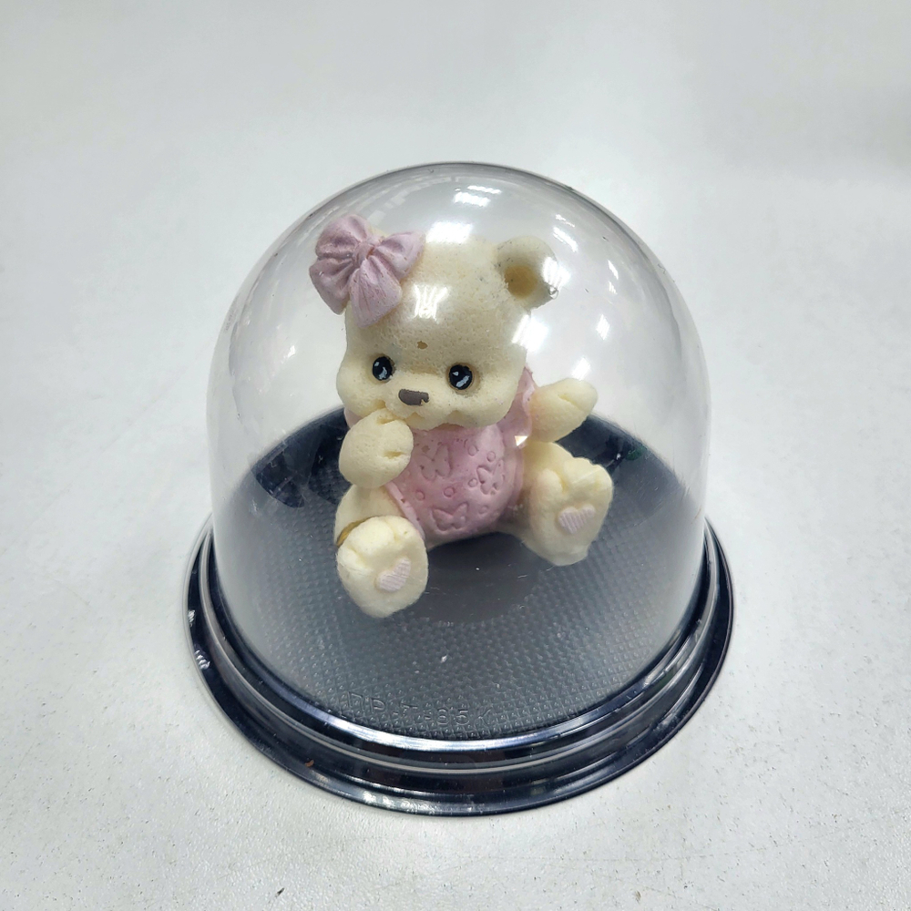 Фигурка из шоко глазури Мишка в комбинезоне №1