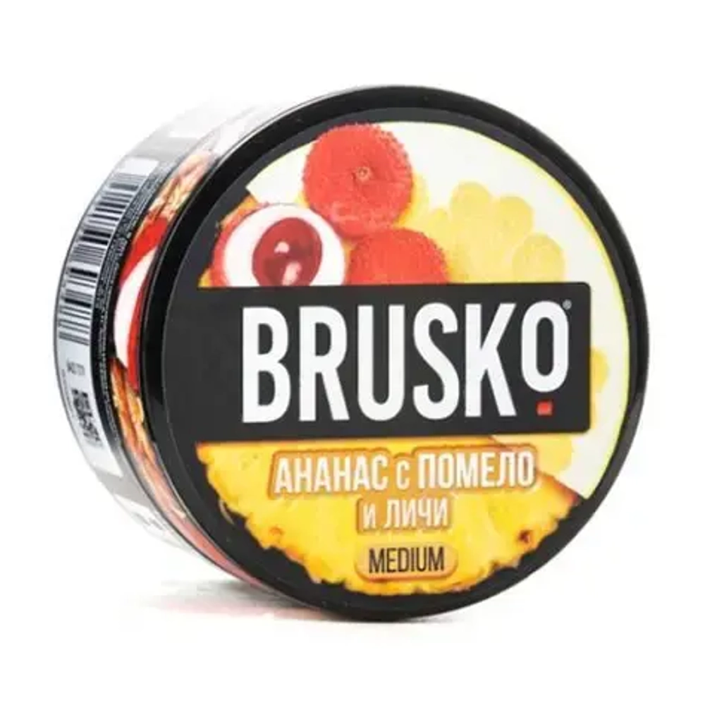 BRUSKO 50гр. Ананас c помело и личи, Medium (М)