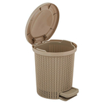 Контейнер для мусора с педалью Soul 6 л кофейный