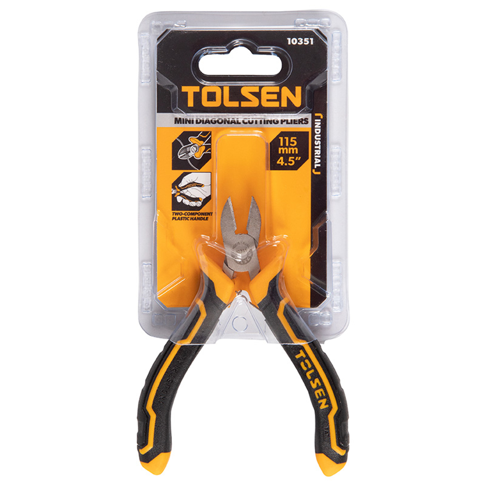 TOLSEN (TT10351) Бокорезы "GRIPro", 115 мм, мини