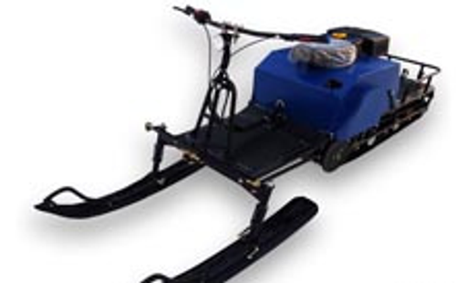 Мотобуксировщик с лыжным модулем 15 ЛИДЕР-2-3Т-15АП (модуль в комплекте, 3 тележки), АДАПТИВНАЯ ПОДВЕСКА