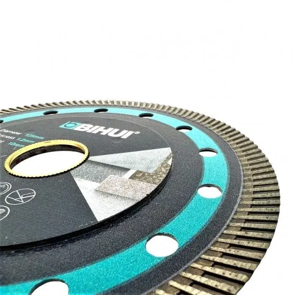 Алмазный диск BIHUI SUPER THIN TURBO, 115мм, Король дисков (1,2мм)