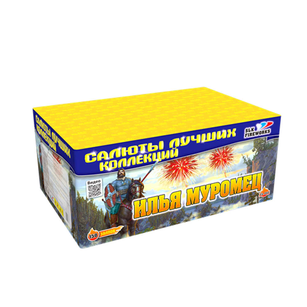 Фейерверк, батарея салютов Илья Муромец 150 х 1,2"