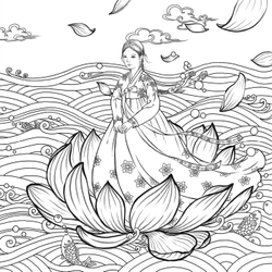 Once upon a time. Coloring Book