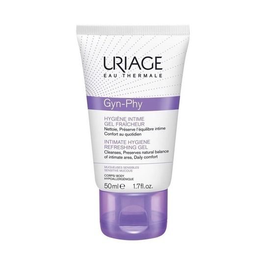 Uriage Gyn-Phy Refreshing Gel Intimate Hygiene Освежающий гель для интимной гигиены, 50 мл