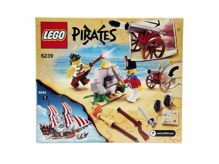 Конструктор LEGO 6239 Схватка с пушкой