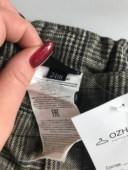 Брюки Brums в клетку стильные, на 1,5/2 года