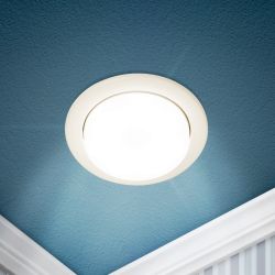 Светильник встраиваемый ЭРА KL70 WH-10 под лампу GX53 белый набор 10 шт | Встраиваемые светильники Для ламп GX53