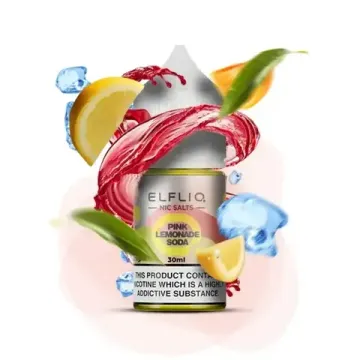 ELFLIQ - Pink Lemonade Soda (5% nic, 30ml)