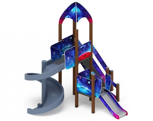 Игровой комплекс Космопорт Космос ДИК 2.14.04-02 H=750 H=2000