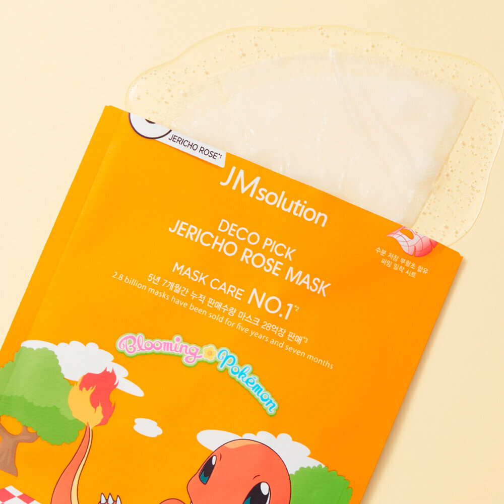 Восстанавливающая тканевая маска с иерихонской розой JMsolution Mask Deco Pick Jericho Rose