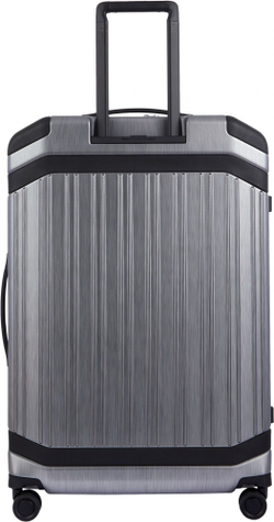 Чемодан Piquadro PQ LIGHT PREMIUM (BV4428PQLP/GRN) 51x75x28см 89л. поликарбонат/алюм./натур.кожа сер