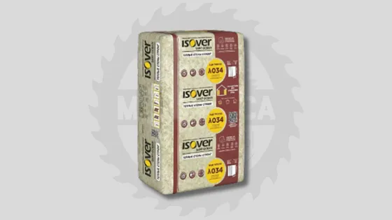 ISOVER Тёплые Стены Стронг 1000×610×50 мм (6,1м²/упак)