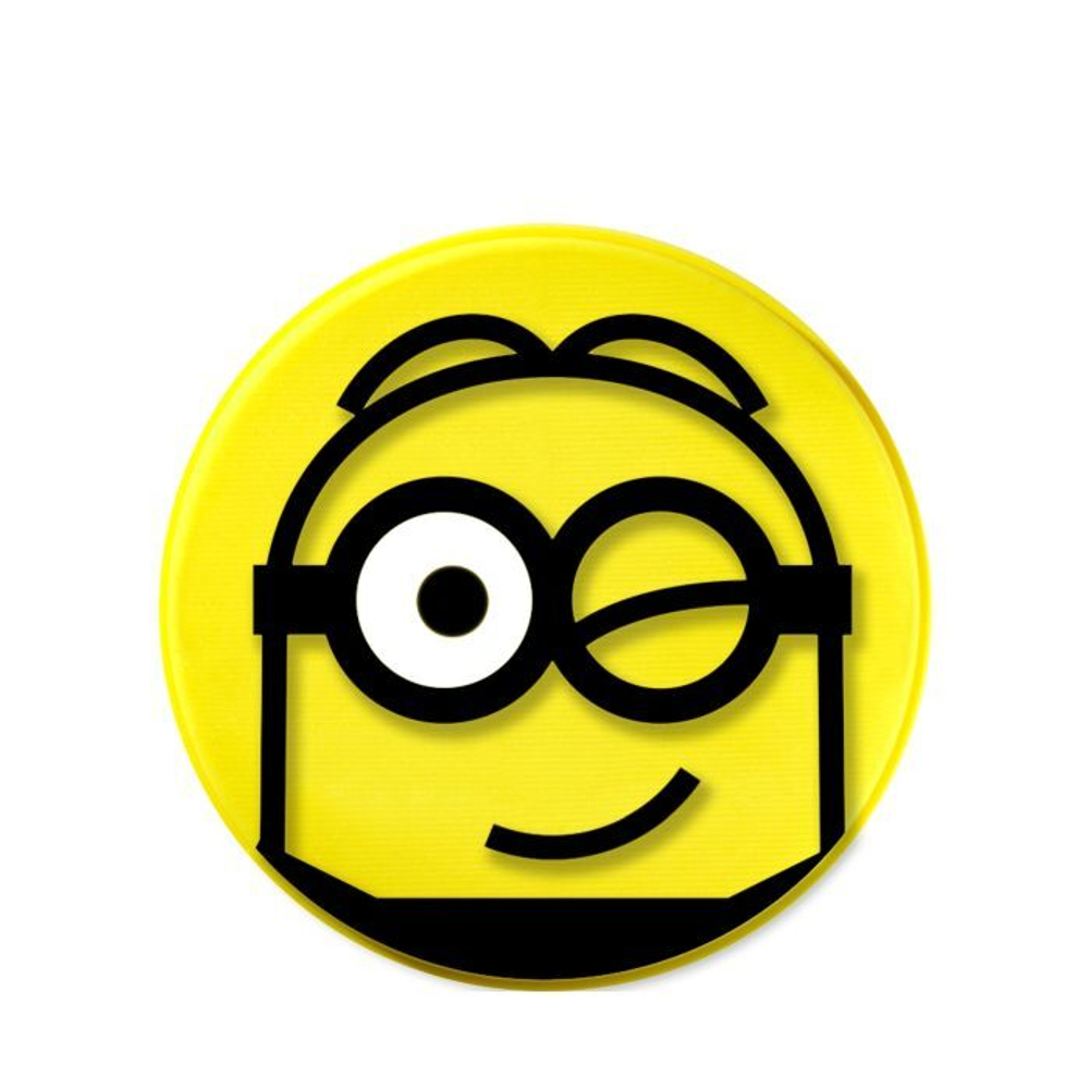 Виброгаситель теннисный Wilson Minions 2.0 Vibration Damper Box 50P - Black, Yellow