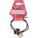 Резинка для волос «Жасмин», клевер, цвет как на фото, d-5,5см