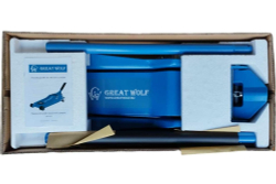 Подкатной домкрат 3.5т GW-035 Great Wolf низкопрофильный гидравлический, 95-552 мм