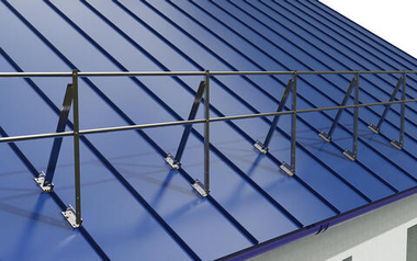 Кровельное ограждение Fachmann KO/ECO/800-2-3000 Фальцевый крепеж