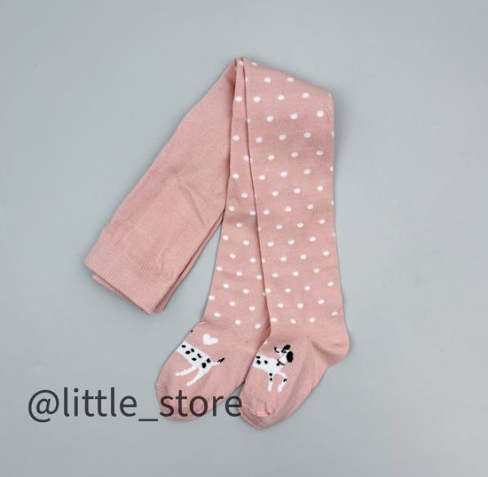 Колготки хлопковые, Пыльная роза