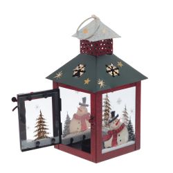 GAEM Подсвечник "Фонарь",L10 W10 H18,5 см, 2в.