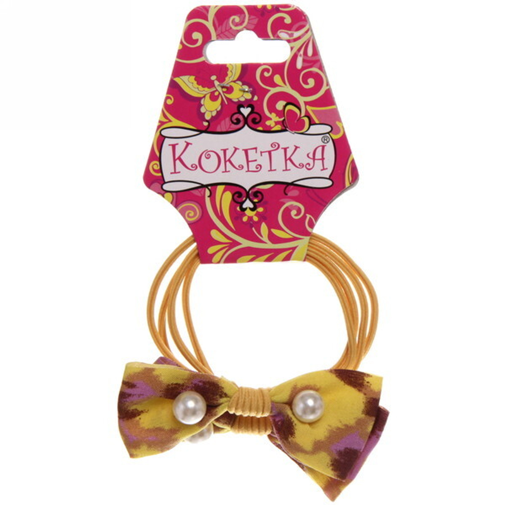 Резинки для волос 2шт «New series - Акварель», микс 5 цветов, d-6см