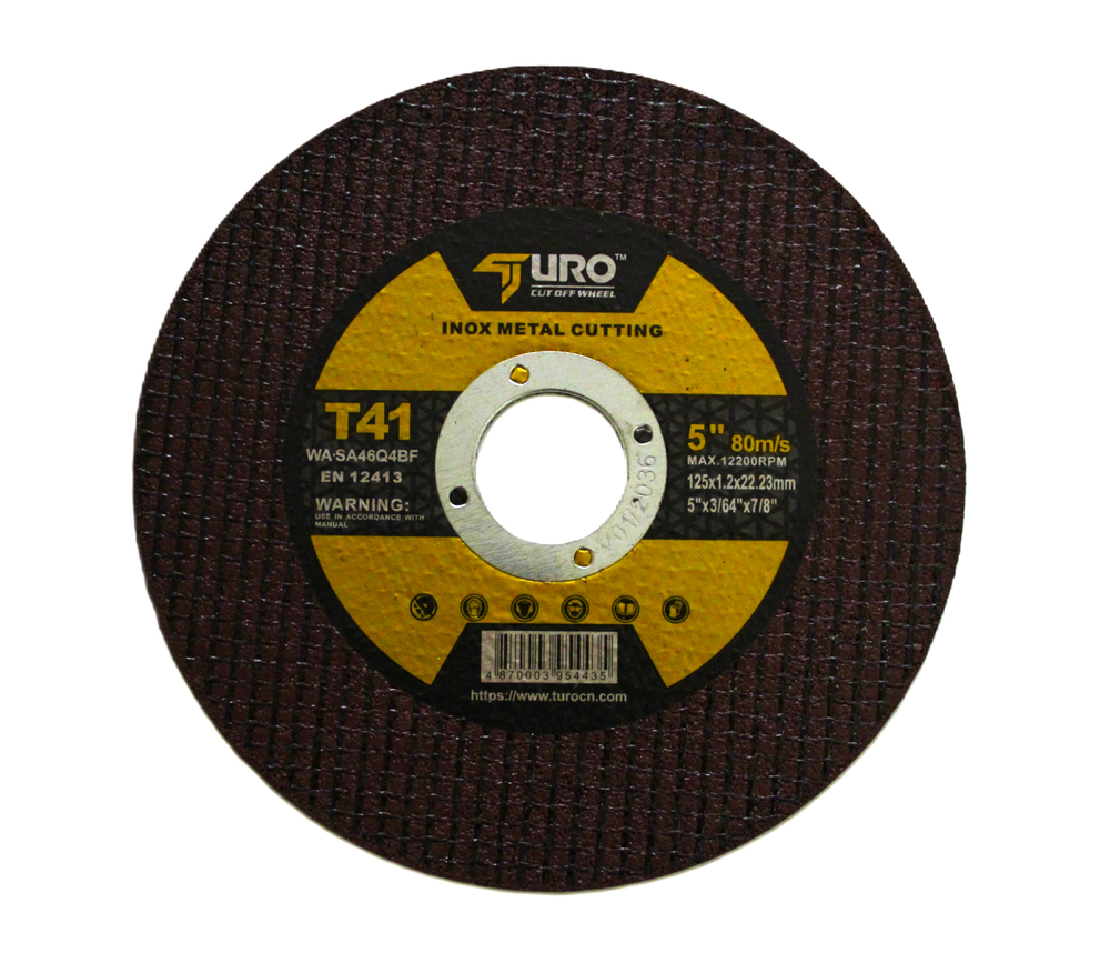 Диск отрезной по металлу Turo T41-125x1.2x22.3 PM2000002