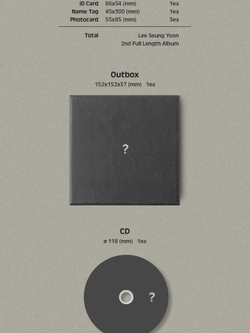Альбом LEE SEUNG YOON - 2nd Album
