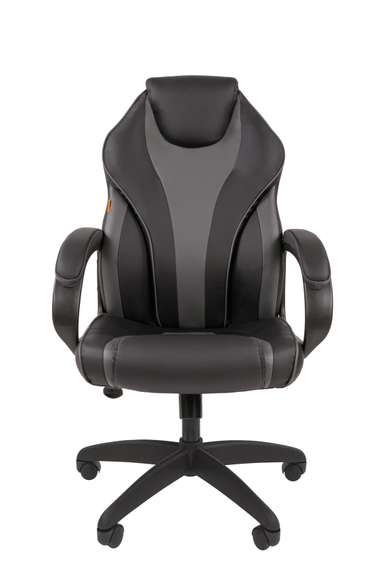 Офисное кресло Chairman 299 Россия экопремиум черный/серый