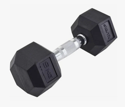 Гантель гексагональная обрезиненная Starfit