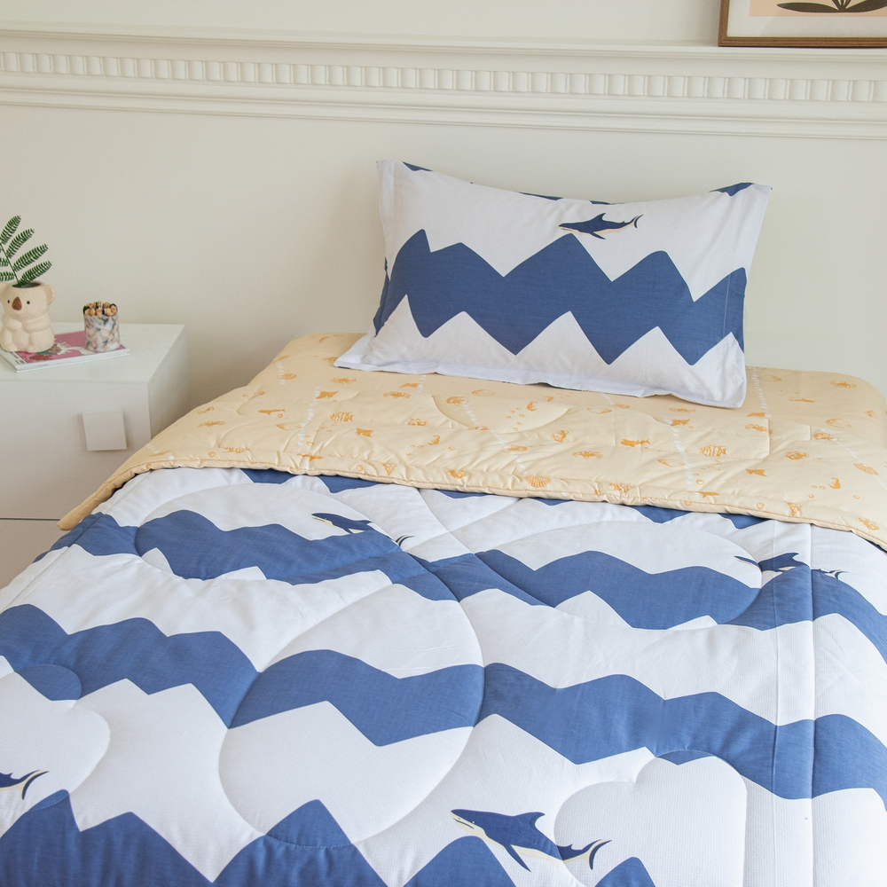 Комплект постельного белья Сатин с Одеялом Young 100% хлопок OBK017