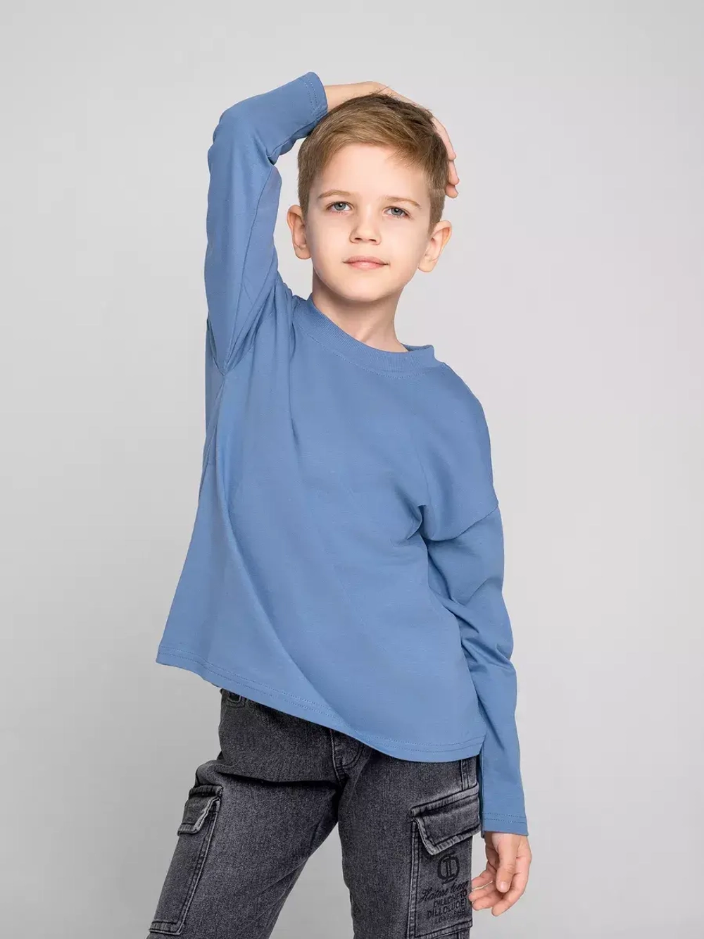 Лонгслив оверсайз кофта для мальчика