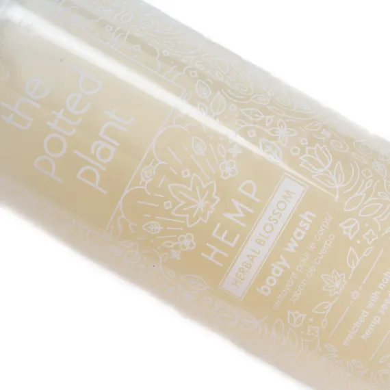 Успокаивающий гель для душа на основе органического масла семян конопли